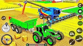 Amazing Gameplay Modern Farming Tractor Game 3D (🎮 Android Gameplay) screenshot 5
