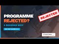 Why Your Project Programme Will Be REJECTED | 4 Reasons Under NEC Clause 31.3