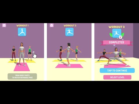 Yoga Instructor 3D - Gameplay IOS