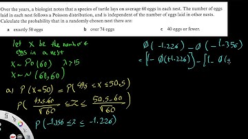 Poisson distribution4_Poisson distribution to Normal distribution_Statistics2_A’ Level statistics