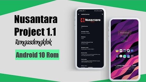 New update!! 🔥😱 Gaming Rom Nusantara Project v1.1 | Rengasdengklok
