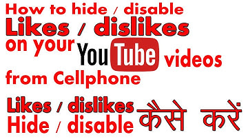 How To Hide Likes And Dislikes On Youtube Videos For Android Mobile & Iphone-2021
