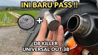 Pasang db killer untuk knalpot copy cms out 38 !! #vario125new 