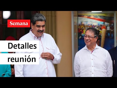 Declaración del presidente Petro y Nicolás Maduro tras primera reunión