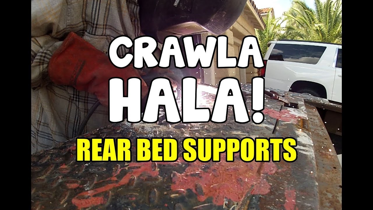 Crawler Hauler - Rear Flatbed Supports