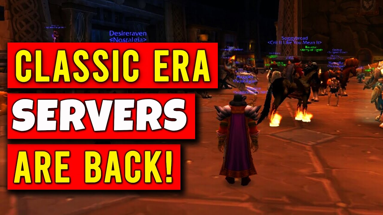 Classic Era Realms Are Back! But Why?