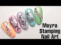 NAIL ART: Blossometry Stamping Nail Art Design - Moyra