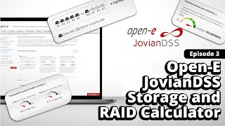 Open-E JovianDSS Storage & RAID Calculator | Shared Storage HA Cluster screenshot 4