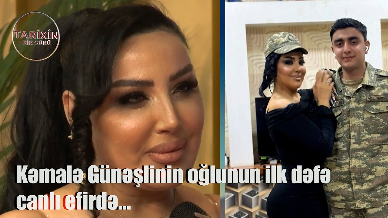 Kəmalə Günəşlinin oğlunun ilk dəfə canlı efirdə...