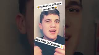 The Lion King 2: Simba’s Pride - Quick Review #shorts