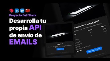 Desarrolla tu propia API de envió de EMAILS con NestJS, Nodemailer, Redis, Bull, TypeScript y más...