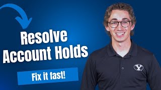 BYU Registration Hold? How to Remove an Account Hold Wealth