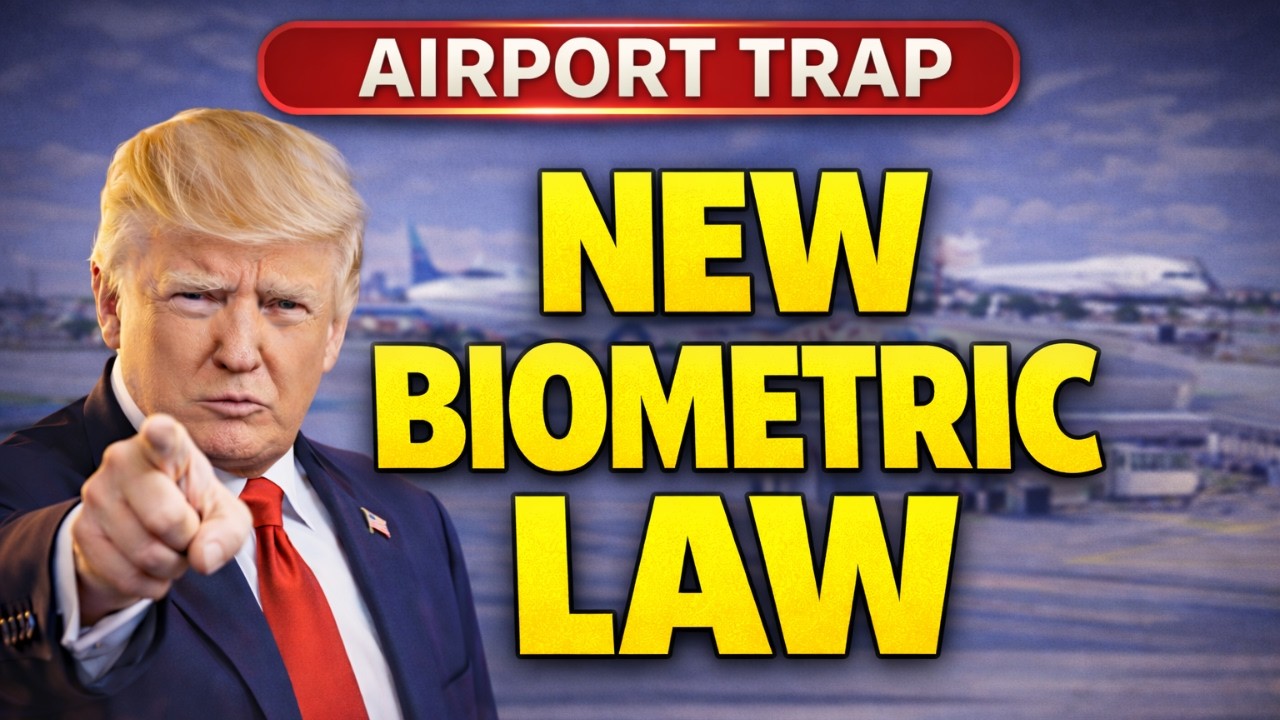 AIRPORT TRAP: New Biometric Rules 2026 for Green Card Holders (Don't Travel Yet!)