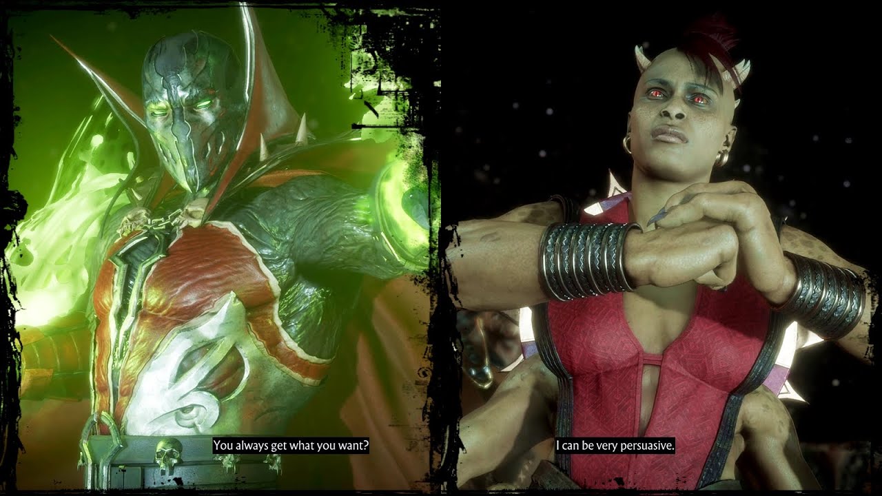 Spawn v Sheeva - Dialogues - Mortal Kombat 11