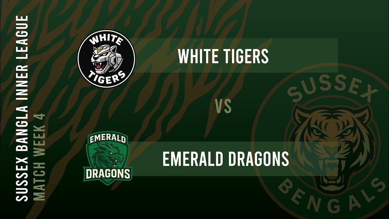 White Tigers VS Emerald Dragons Match Week 4 