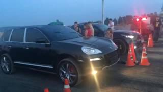 Infiniti fx500 400hp vs porsche cayenne ...