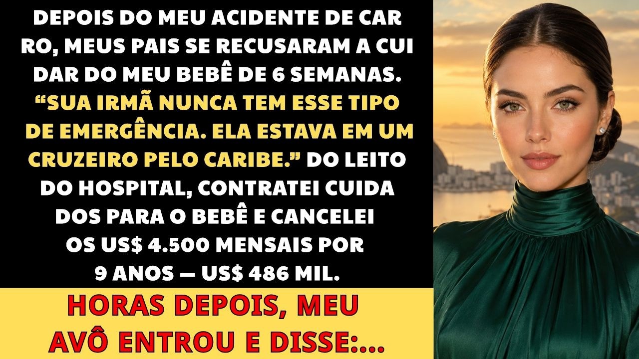 Eu ainda estava com a pulseira do hospital no pulso quando ouvi a voz da minha mãe pelo viva-voz, com o barulho das máquinas do casino atrás dela, a dizer: "A tua irmã nunca tem emergências...