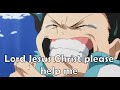 Midoriya becomes a christian