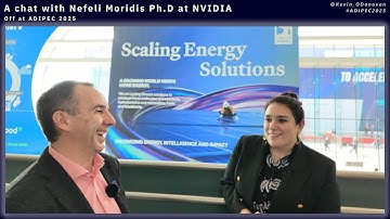 𝐎𝐟𝐟 𝐚𝐭 #𝐀𝐃𝐈𝐏𝐄𝐂 𝟐𝟎𝟐𝟓 ... 𝐀 𝐜𝐡𝐚𝐭 𝐰𝐢𝐭𝐡 Nefeli Moridis from NVIDIA