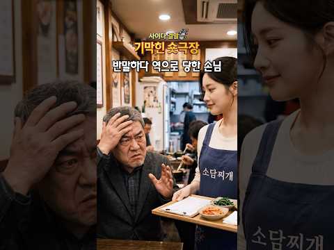 식당에서 반말하다 역으로 당해버린 손님 [69화]