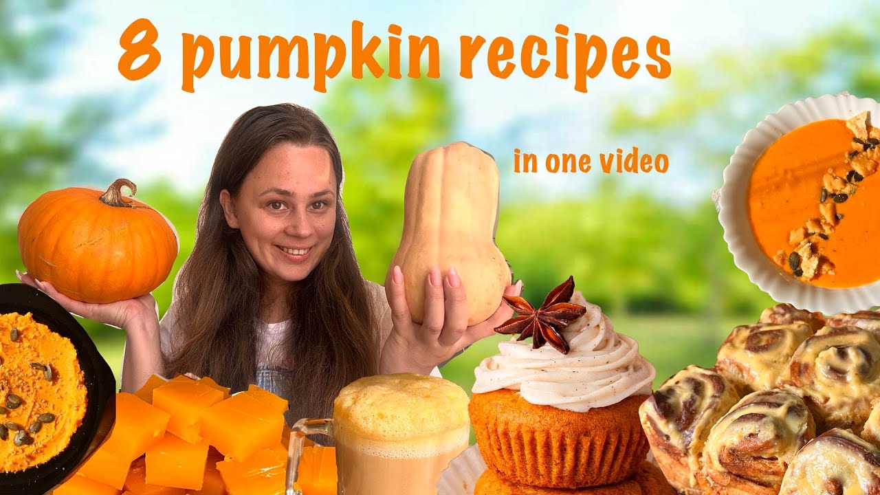 I Tried Internet’s Most Popular Pumpkin Recipes 🎃 | 8  Dishes from 1 Pumpkin