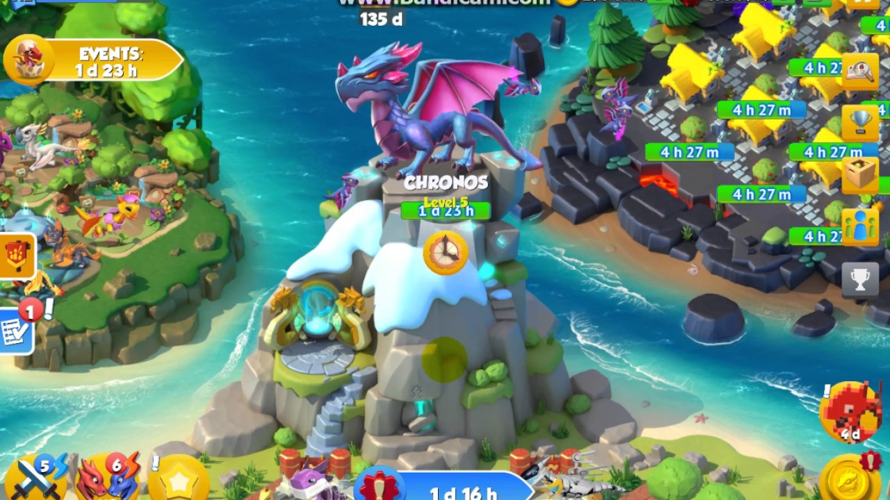 Enchanted Arena battles 6 Dragon LEVEL 80 max- Dragon Minia lengends