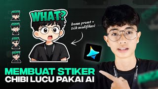 How to Make Cute Chibi Stickers/Emojis Using AI – Dreamina AI Tutorial screenshot 2