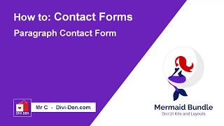 How to Modify - Paragraph Contact Form - Divi Contact Form Module