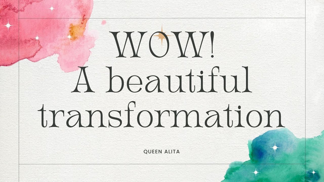 Sudden & Beautiful Transformation🙌🏾