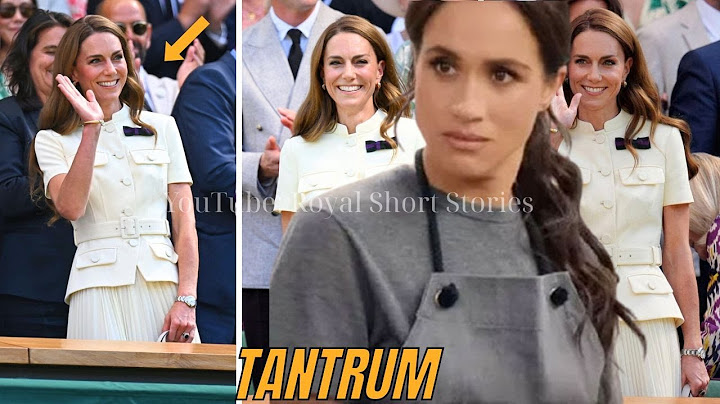 Meghan Markle ist wütend, als Prinzessin Catherine in Wimbledon mit ihrem strahlenden Aussehen st...