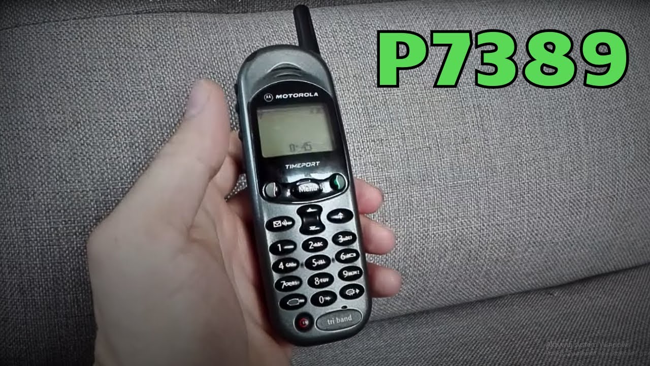 Motorola Timeport P7389 Review, Ringtones, Battery, Disassembly