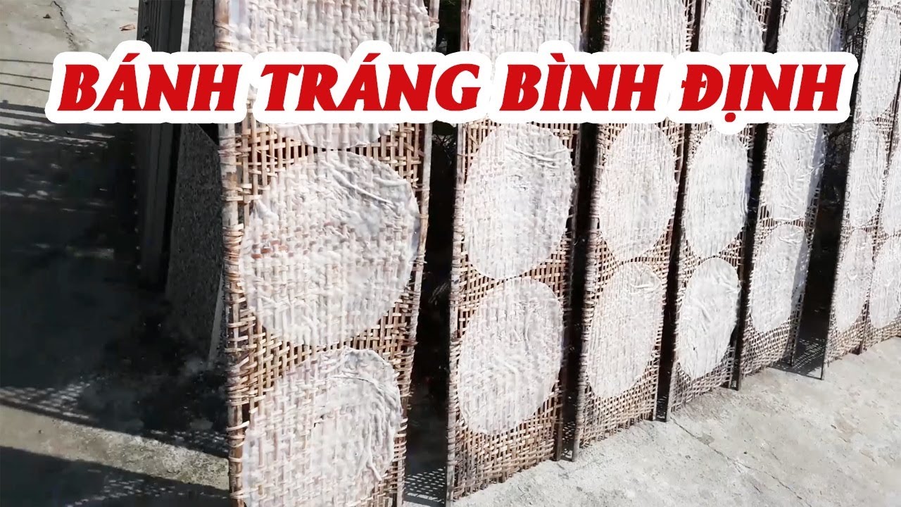 CÁCH TRÁNG BÁNH TRÁNG TRUYỀN  THỐNG Ở BÌNH ĐỊNH || Thanh Dung Life