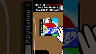 South Park found on a Tiger Woods Game?  #animation  #southpark #playstation