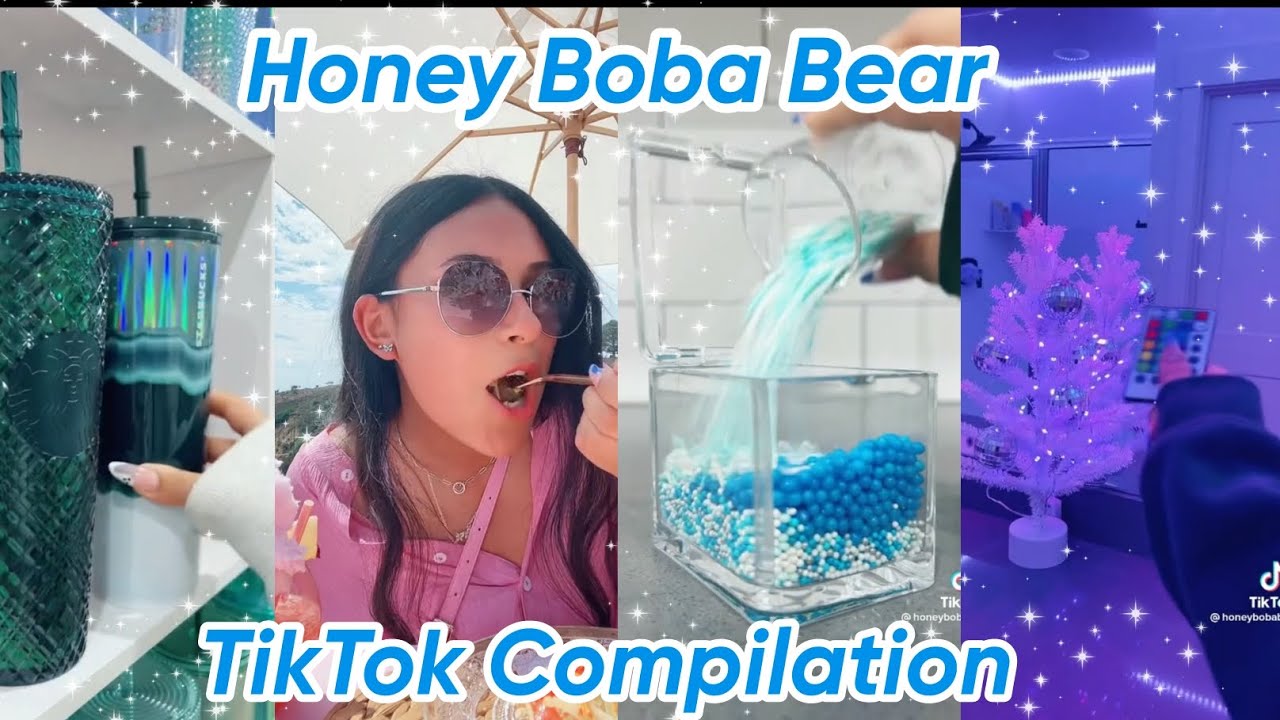 Honey Boba Bear TikTok Compilation Vanilla CoffeeTikTok Mas3 YouTube