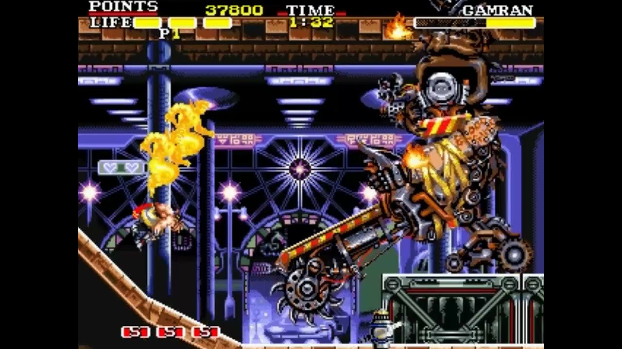 Osman (Arcade) Gamran Boss Battle