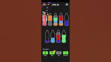 soda 🥤 sort puzzle Gameplay Level 28 complete 🥳