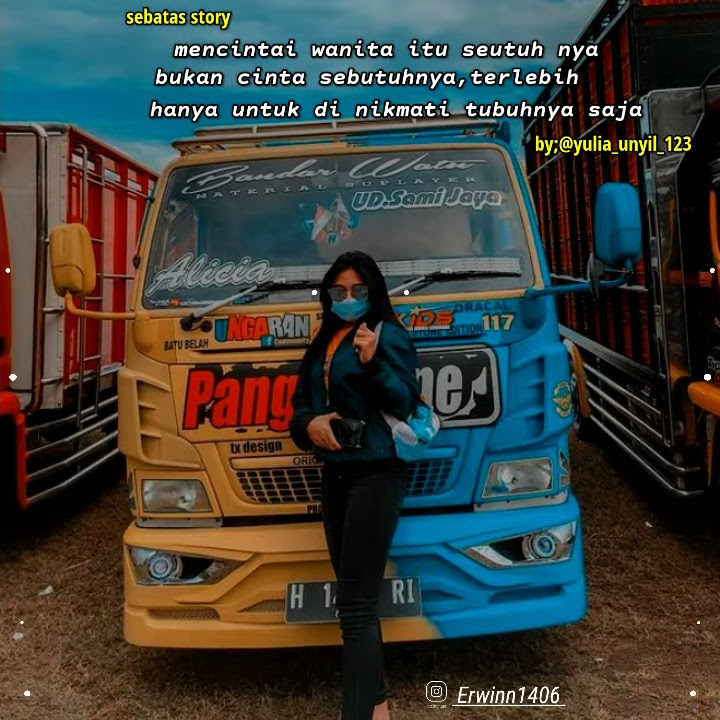 Vidio story' ladies truck Yulia unyil