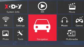The first 2.5D Curved Rounded Glass  | XGODY Intelligent Voice Navigation