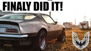 DROPPING THE FRAME OF FOR SANDBLASTING! 1970 Firebird Drift Car Build Part 19