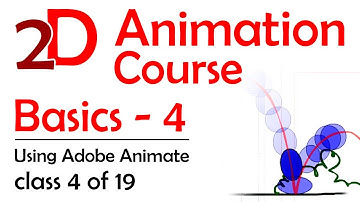 2D Adobe Animate Course - Basics 4: Timing And Camera (Free 2D Animation Course)