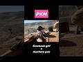 PKM machine gun×Gasmask girl shooting. #gunshooting #machinegun #gungirl