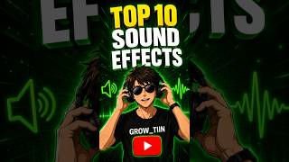 Top 10 sound effects free copyright #shorts