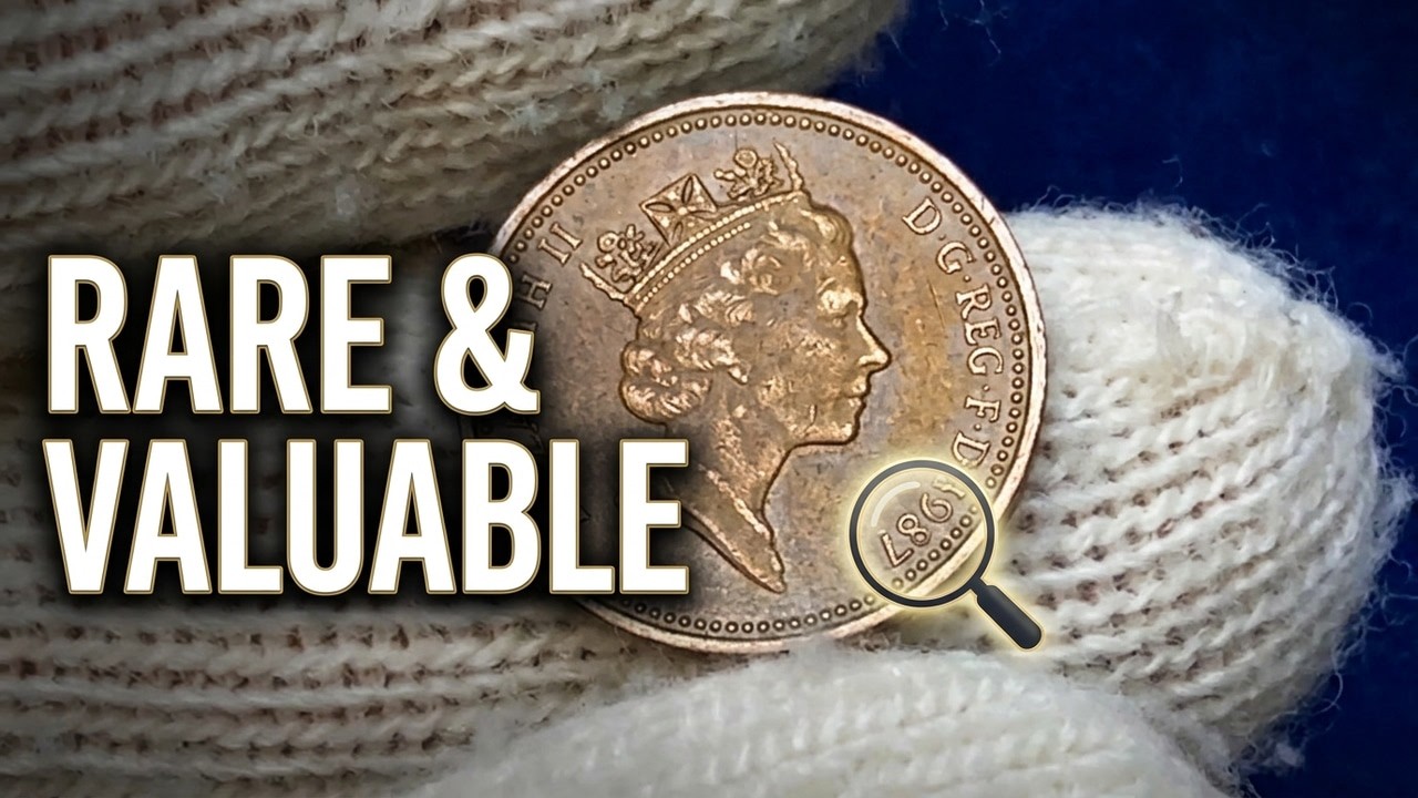 Rare 1987 Queen Elizabeth One Penny Worth Money – Valuable Coins
