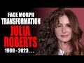 Julia roberts  transformation face morph evolution 1969  2023