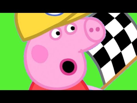 CAR RACE TIME WITH PEPPA PIG!