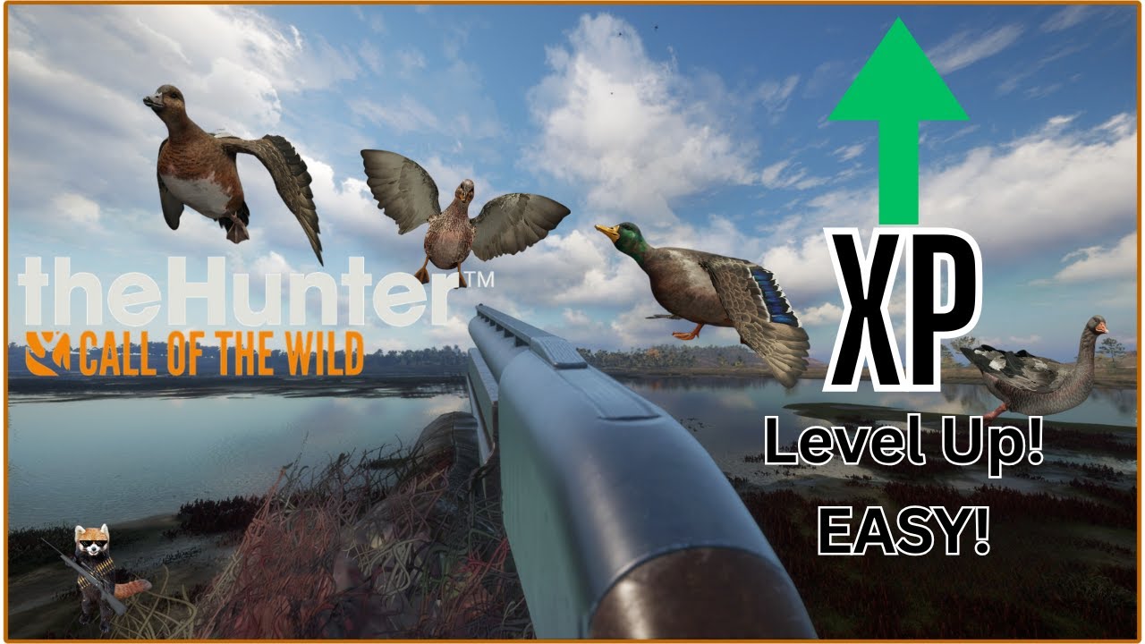 How to Get  XP and Level Up Fast! theHunter: Call of the Wild