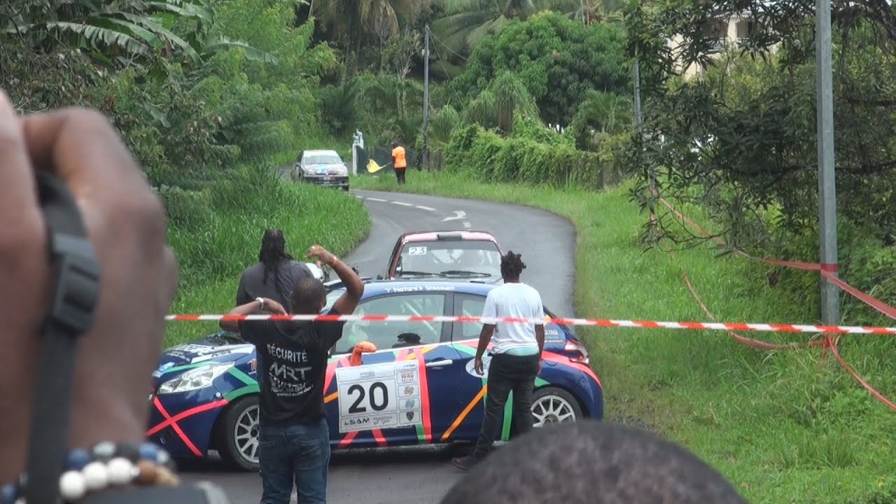 Martinique Rallye Tour 2025, jour 1.