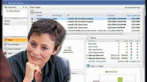 Microsoft Dynamics AX Video Demontration