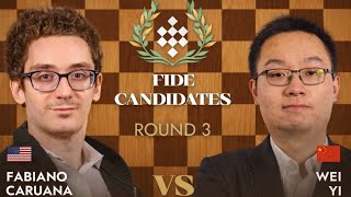 Shortest Candidates Game- Fabiano Caruana vs Wei Yi | CANDIDATES SERIES  screenshot 5