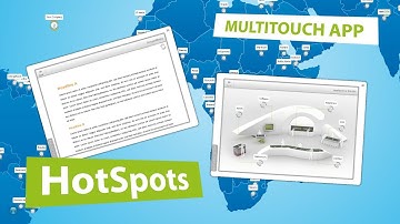 Interactive Digital Signage Software: MultiTouch App HotSpots